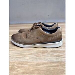 Johnston Murphy Xc4 Brown Leather Low Top Sneakers Men's‎ Size 9.5M